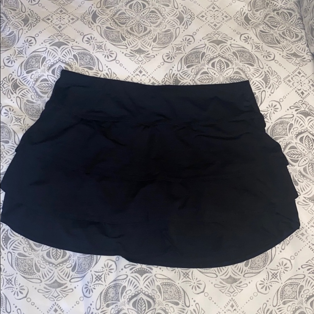 Athleta black tennis skort!